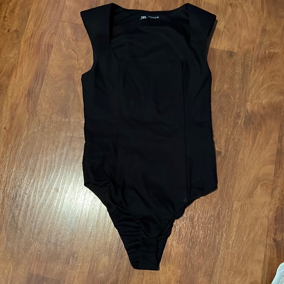 Zara Tops - Zara Black Body Suit